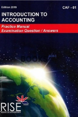 Rise CAF 1 Book Intro to Accounting PDF | CA Helping Books