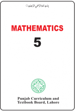 5th Class Mathematics (English Medium) Textbook by PCTB in PDF Format
