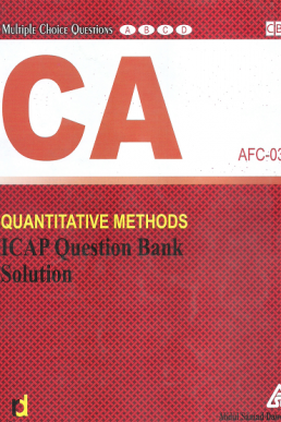 ICAP QM Question Bank Solution pdf (CA | AFC-3)
