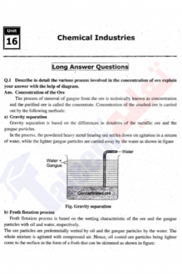 10th Chemistry Chapter-16 (Chemical Industries) PDF Notes