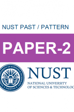 NUST (Engineering) NET Past Paper-2 (Pattern Paper) in Pdf