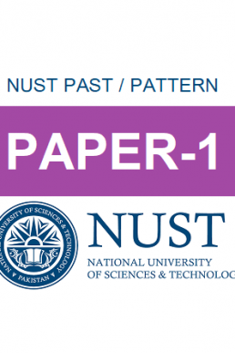 NUST (Engineering) NET Past Paper-1 (Pattern Paper) in Pdf