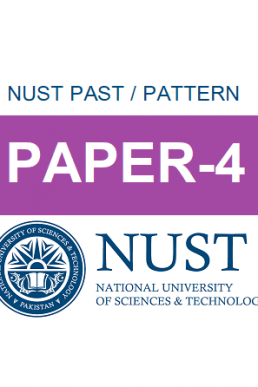 NUST (Engineering) NET Past Paper-4 (Pattern Paper) in Pdf