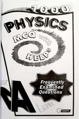Redspot Physics 1000 MCQs with Helps | PDF
