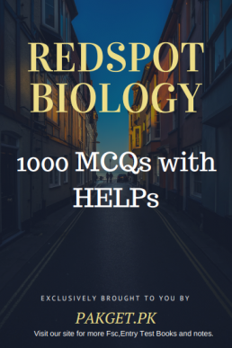 Redspot Biology 1000 MCQs with Helps | MDCAT Preparations