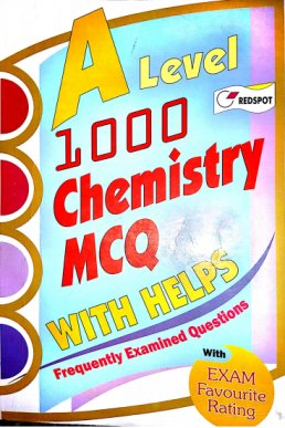 Redspot A-Level Chemistry 1000 MCQs with Helps | PDF