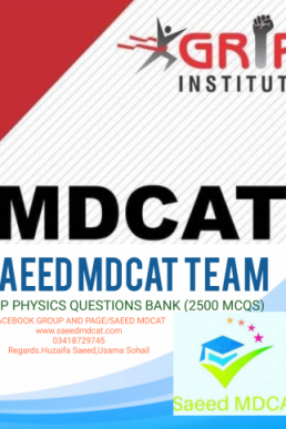 Grip Physics Question Bank (2500 MCQs) for MDCAT | PDF