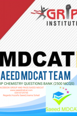 Grip Chemistry Question Bank (2500 MCQs) for MDCAT | PDF