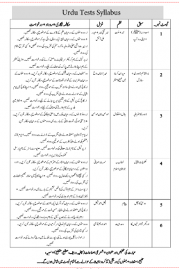 11th Urdu Chapter Wise Test Papers (ALP 2021)