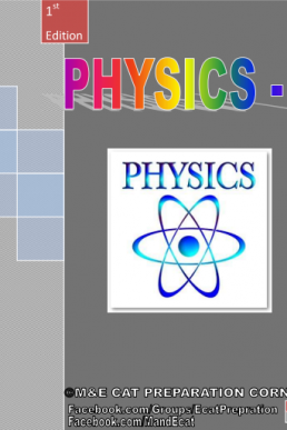 Important Points for Physics Part-1 (Entry Test Preparations)