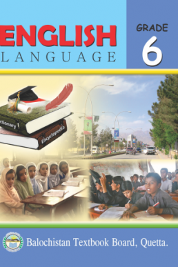 6th Class English Text Book by Balochistan Board