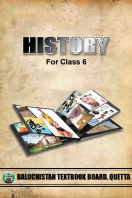 6th Class History English Medium Text Book by BTBB