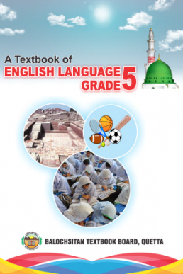 5th Class English Text Book by Balochistan Board