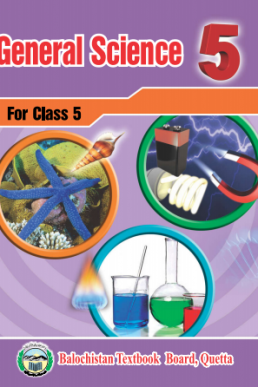 5th Class Science (EM) Text Book by Balochistan Board