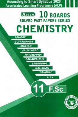 11th Chemistry Azeem 10 Boards Solved Past Papers (ALP 2021)