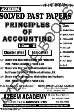 I.Com Part-2 Accounting Azeem 10 Boards Past Papers