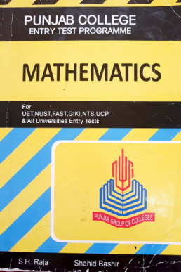 Punjab College Maths Book for Entry Test PDF