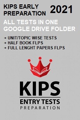 KIPS Early Preparations 2021 All Tests and FLPs | PDF