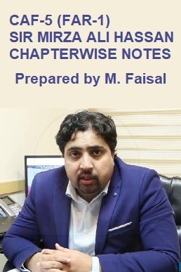 CAF 5 FAR-I Sir Mirza Ali Hassan PAC Notes