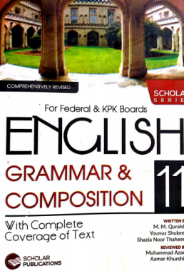 11th Class English Scholar Series for KPK and Federal Board