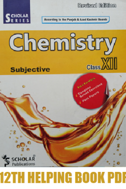 2nd Year Chemistry Scholar Series Subjective Book PDF