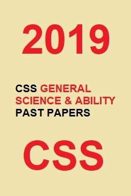 CSS General Science & Ability Past Paper 2019 PDF