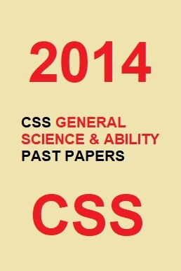 CSS Everyday Science Past Paper 2014 PDF