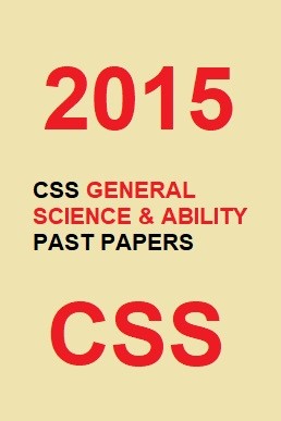 CSS Everyday Science Past Paper 2015 PDF