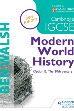 Cambridge IGCSE Modern World History Book PDF