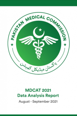 MDCAT 2021 Data Analysis Report by PMC