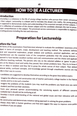 How to Be a Lecturer | Complete Guide for PPSC