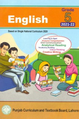 Class Five (5th) English SNC Text Book PDF