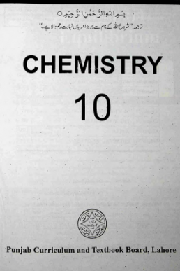 10th Class Chemistry English Medium Text Book by Punjab Board