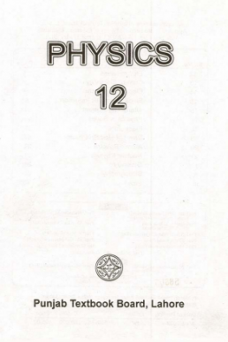 Second Year (12th Class) Physics Text Book in PDF by Punjab Board