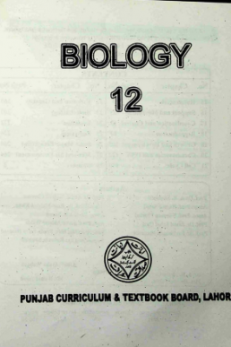 12th (FSc. Part-2) Biology Text Book in PDF by Punjab Board