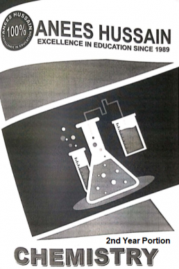Anees Hussain NMDCAT 2nd Year Chemistry MCQs Book