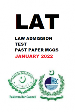 LAT Past Paper 30 January 2022 Past Paper PDF
