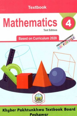 4th Class Maths KPK Text Book PDF