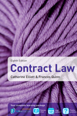 Pearson Contract Law by Catherine Elliott & Frances Quinn