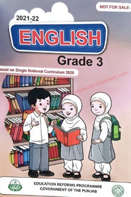 Three Class English SNC Text Book PDF
