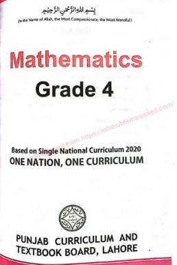 Class 4 Maths SNC Textbook PDF by PCTB