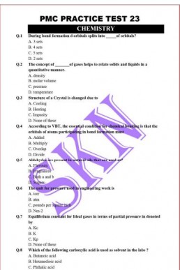 PMC Paid Practice Test 23 by SKN (Test 4 from Bundle 4)