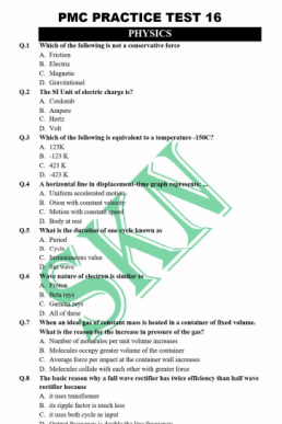 PMC Paid Practice Test 16 by SKN (Test 3 from Bundle 3)