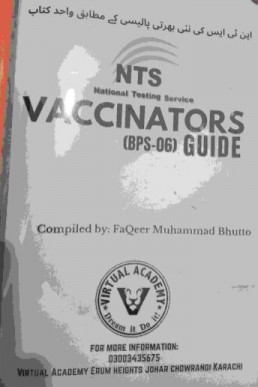 NTS (BPS - 06) Vaccinators Guide PDF