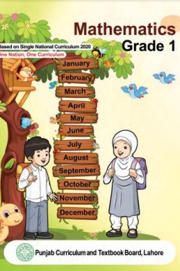Class 1 Maths Punjab Textbook 2023-24 (SNC)