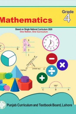 4th Class Maths Punjab Text Book 2022-23 (SNC)