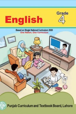 4th Class English Punjab Text Book 2022-23 (SNC)