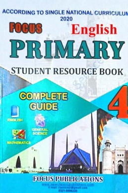 4th Class English Guide in PDF for SNC