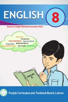 8th Class English Textbook in PDF by Punjab Board