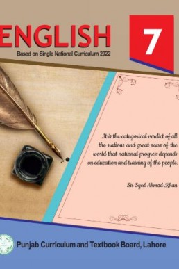 7th Class English Textbook in PDF by Punjab Board
